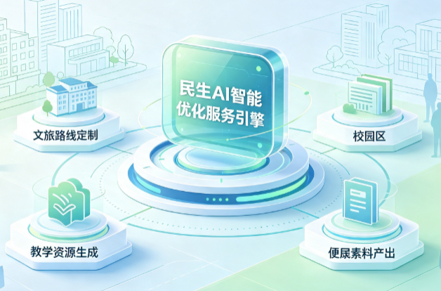 沁阳市AI普惠赋能民生服务 智能优化技术升级大众生活服务体验