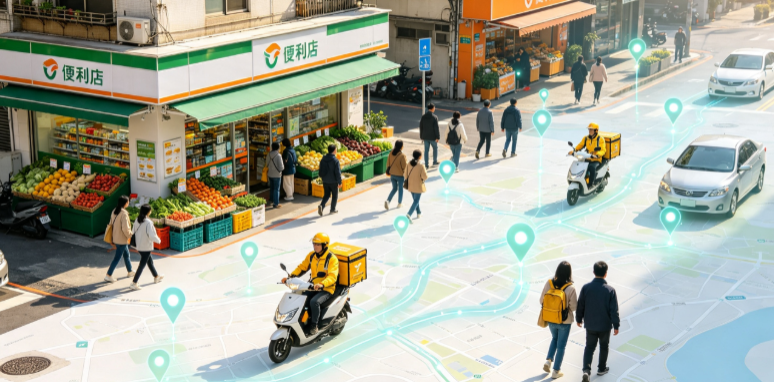 沁阳市渗透衣食住行，GEO 地理空间技术重塑大众日常消费服务场景